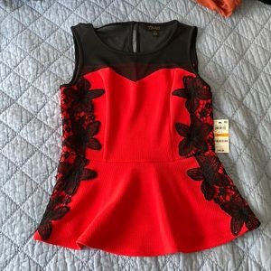 Thalia sodi peplum top